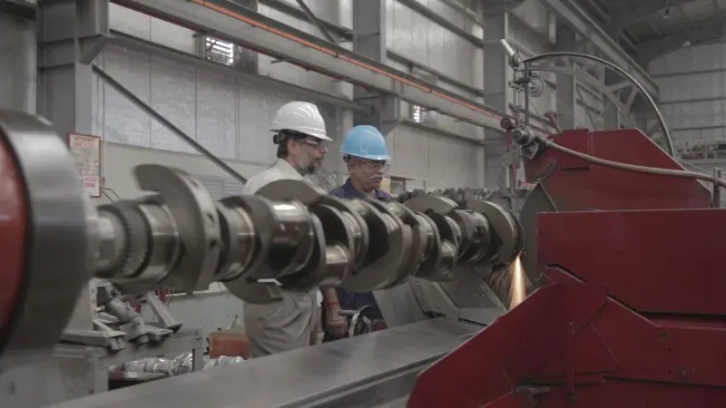 Heavy machining